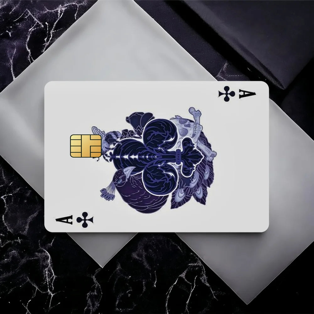 playing cards Decorative Small Waterproof Chip 4PCS Card Sticker New Anti-Scratch