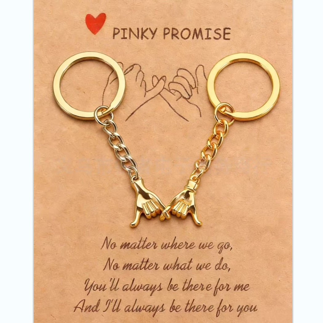 Couple Hand In Hand Creative Keychain Personality