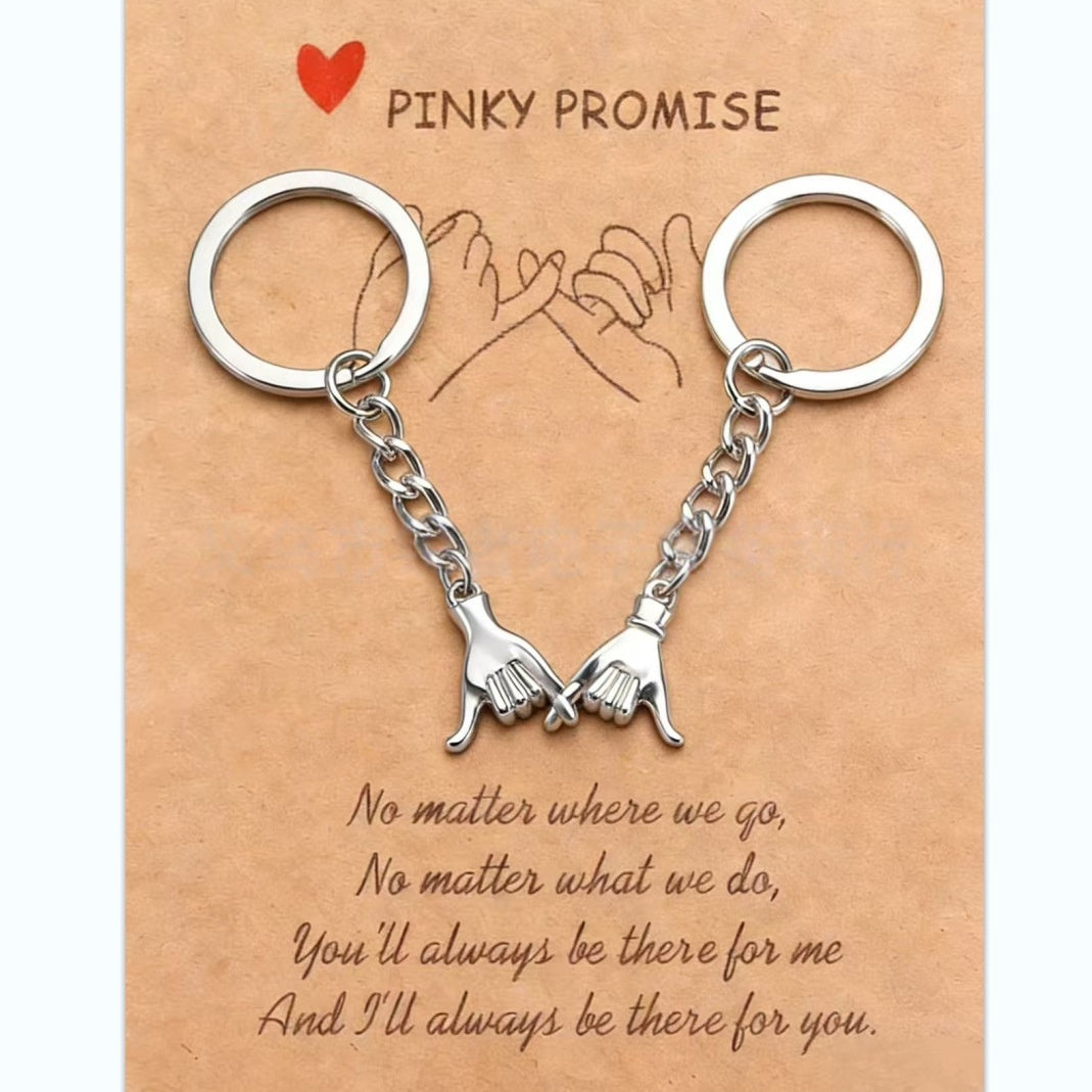 Couple Hand In Hand Creative Keychain Personality