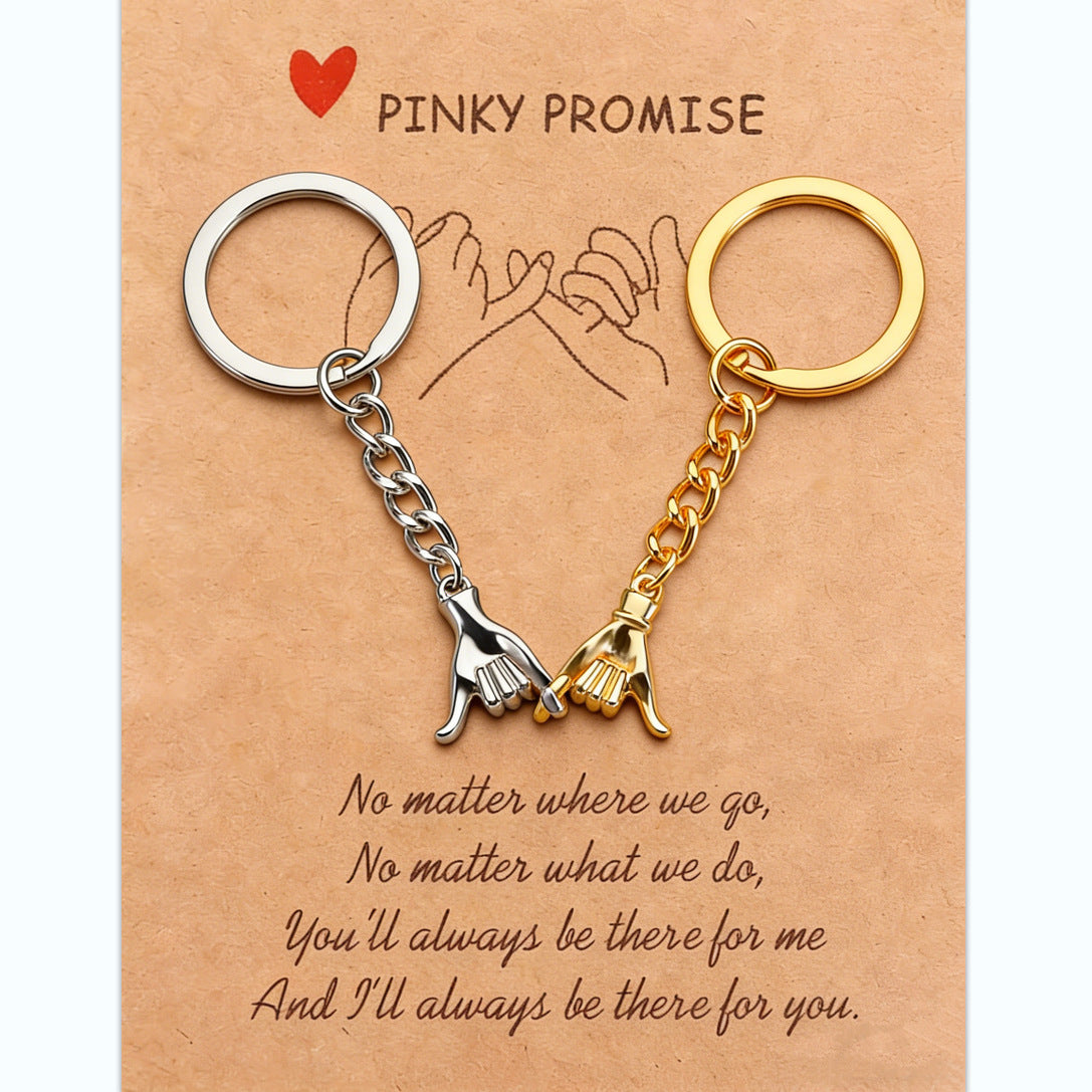 Couple Hand In Hand Creative Keychain Personality
