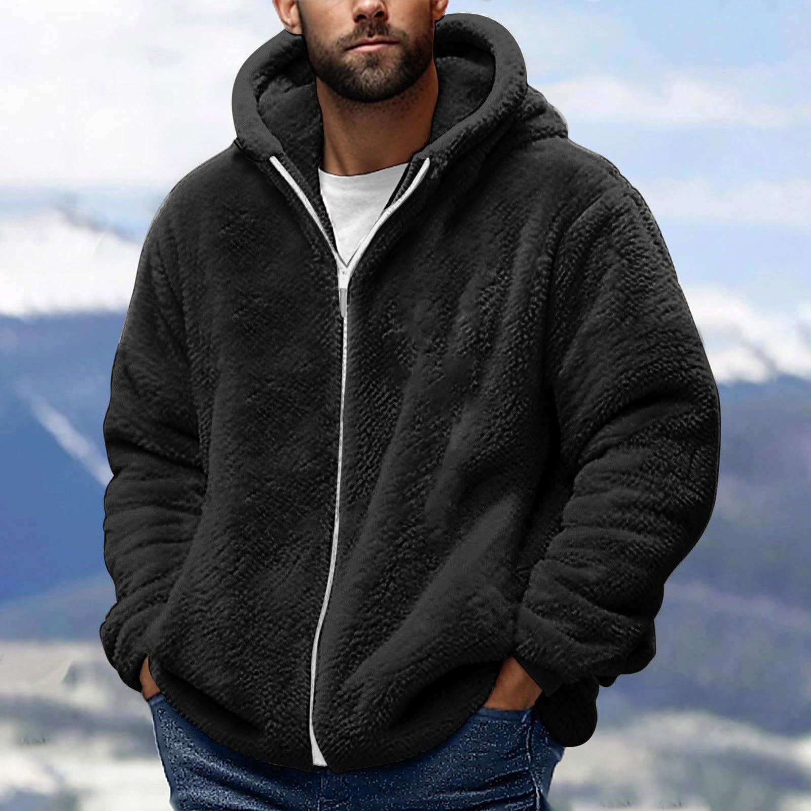 Autumn Double-Sided Fleece Warm Jacket