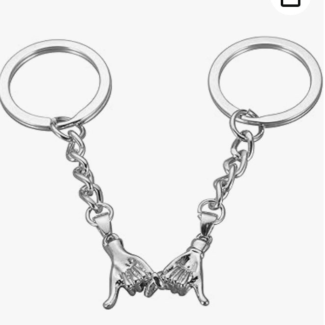 Couple Hand In Hand Creative Keychain Personality